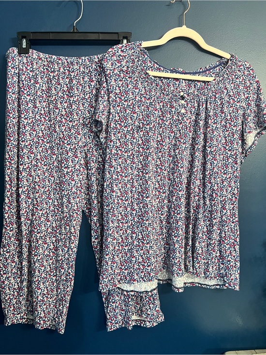 Chaps Other - Chaps XL Floral Pajama Set Soft Stretch Cotton Blend Lounge Set summer cottage